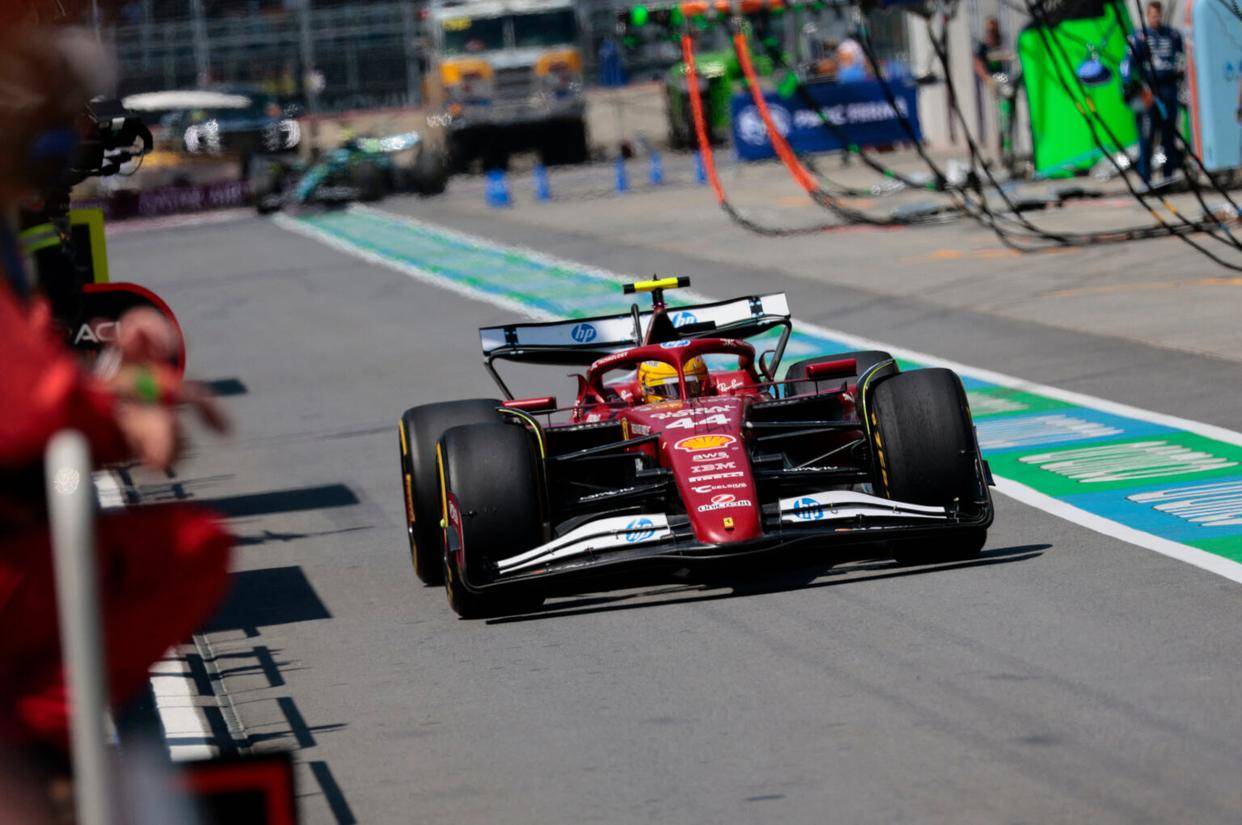 包含威廉姆斯险胜法拉利，汉密尔顿状态火热的词条